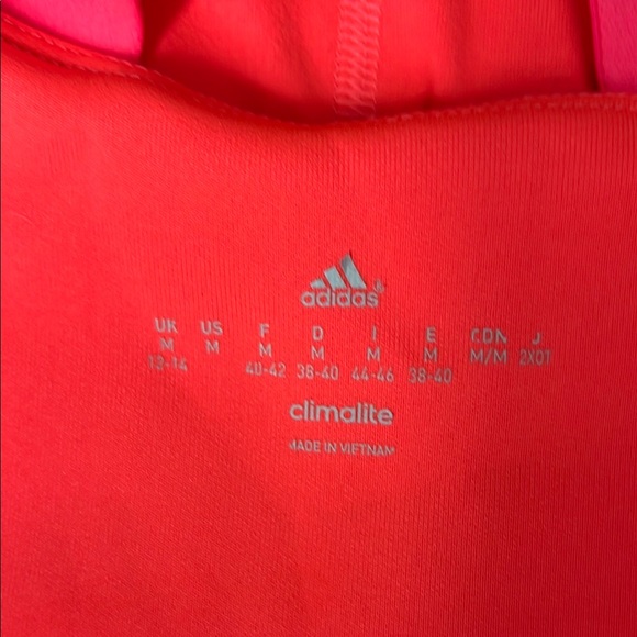 EUC Adidas Pink Climalite Sports Bra Medium - Picture 8 of 11